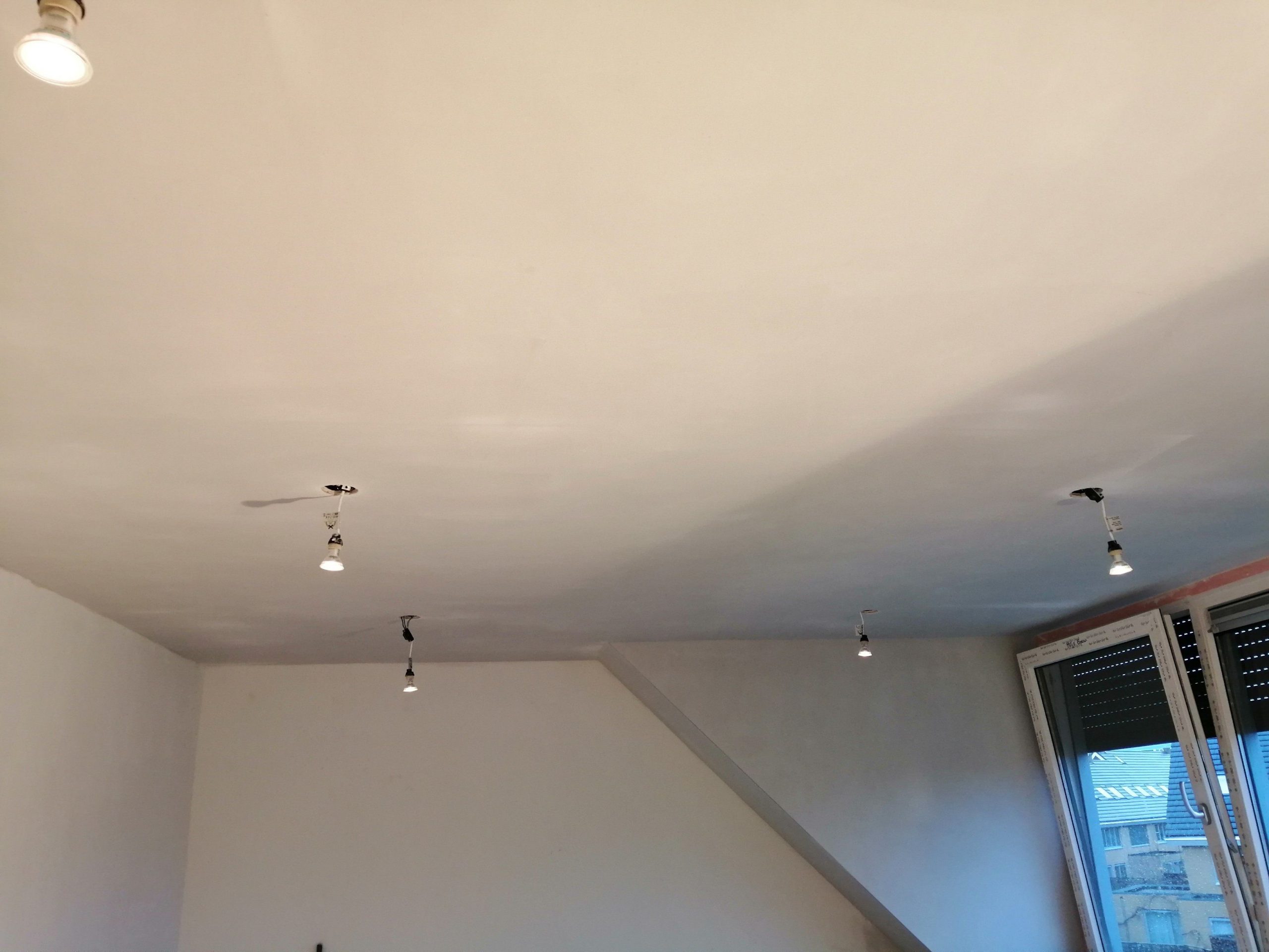 Strakke wandafwerking